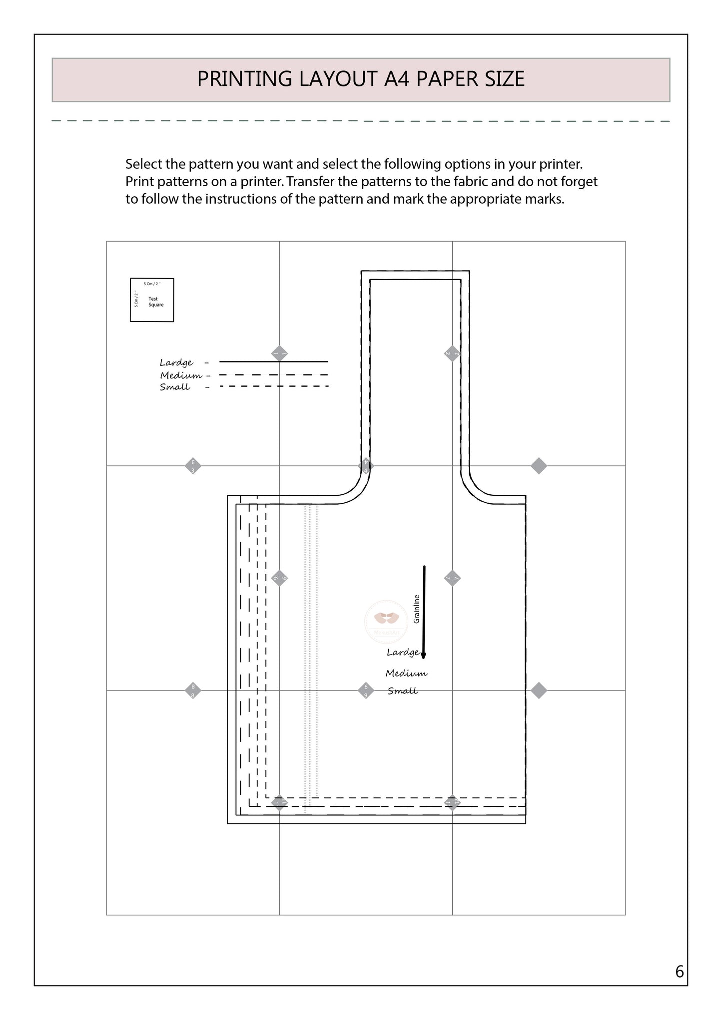 Shopper bag patterns